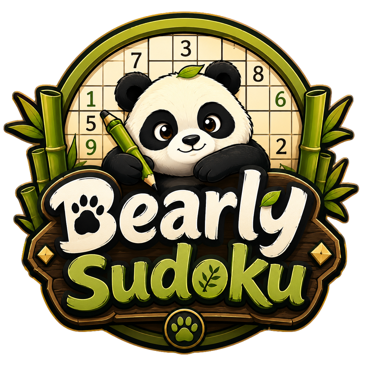 Bearly Sudoku logo